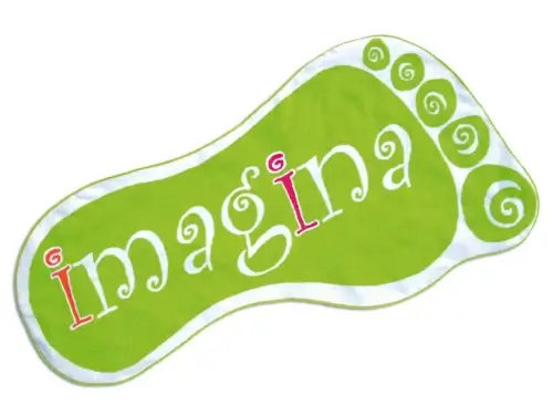 Žakárová plážová osuška Stopa s logom vtkaným do textílie - prémiový hotel