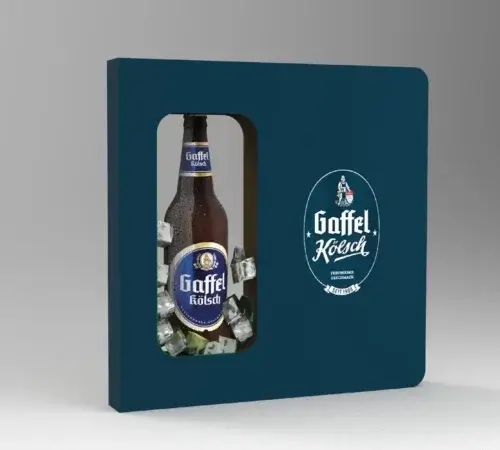 Dizajnový 3D notes s vlastným dizajnom - pivo Gaffel