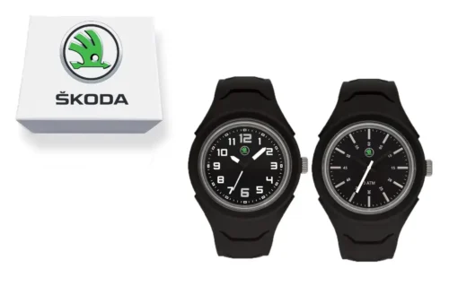 Hodinky Škoda s potlačou loga
