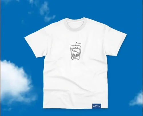 Žlté reklamné tričko Capri-Sun s kvalitnou transferovou potlačou